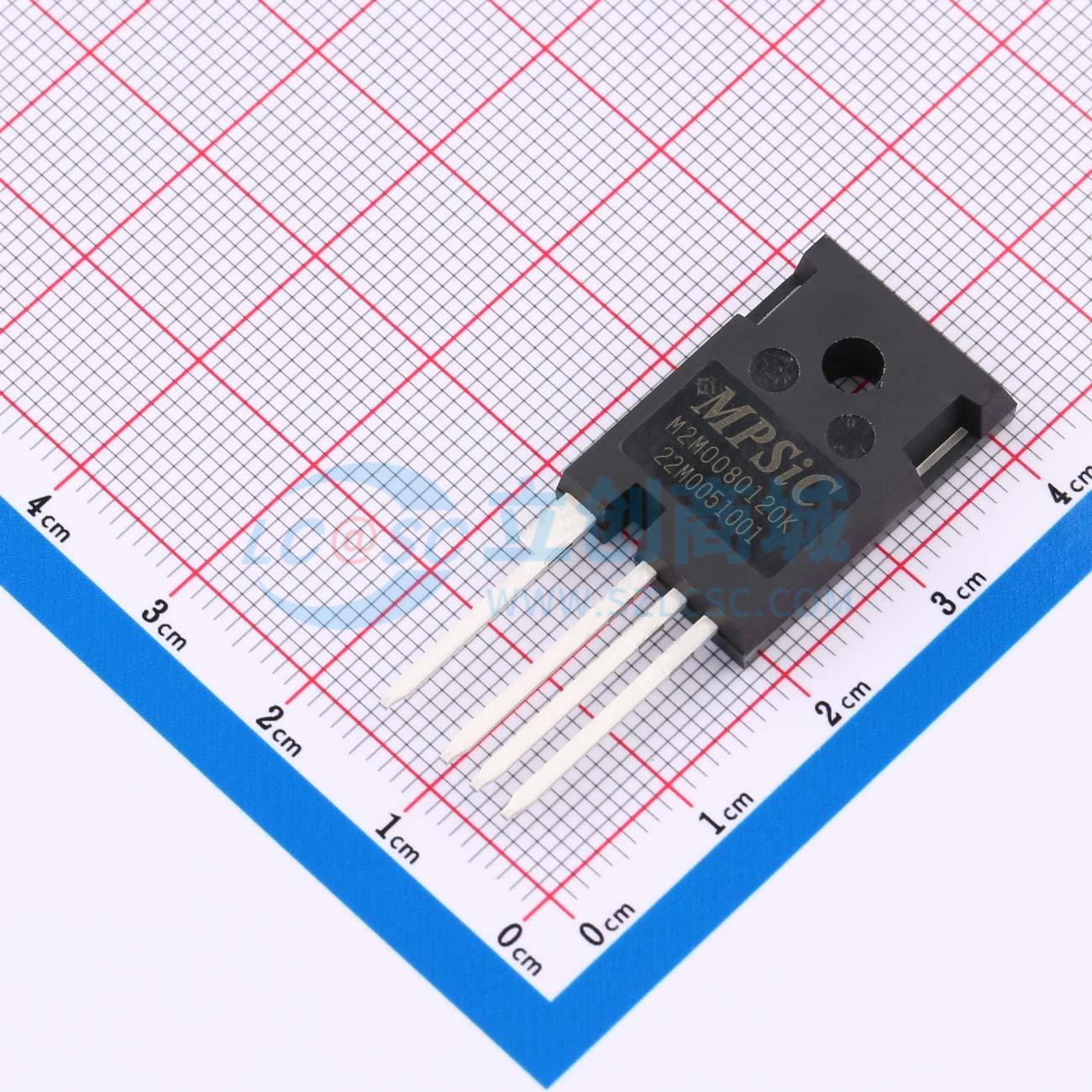 MOSFET SiC M2M-0080-120K Megain TO-247-4 28A - Techcore Việt Nam