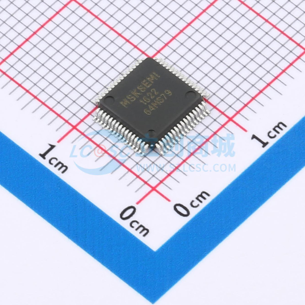 IC điều khiển LCD MSHT1622(LQFP64) MSKSEMI LQFP-64(7x7) 1V - Techcore Việt Nam