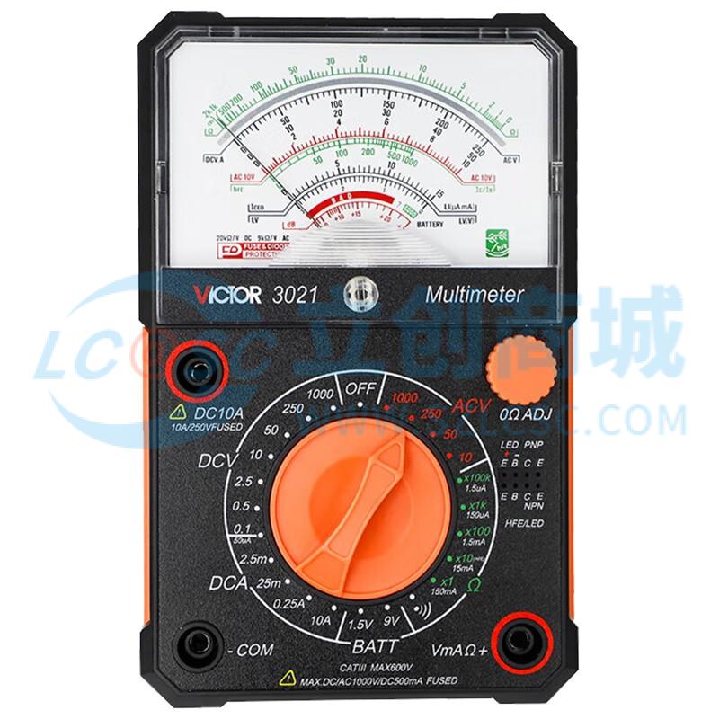 Đồng hồ vạn năng VC3021 VICTOR Kiểm tra diode Dùng Cho Đo Kiểm Điện Tử - Techcore Việt Nam
