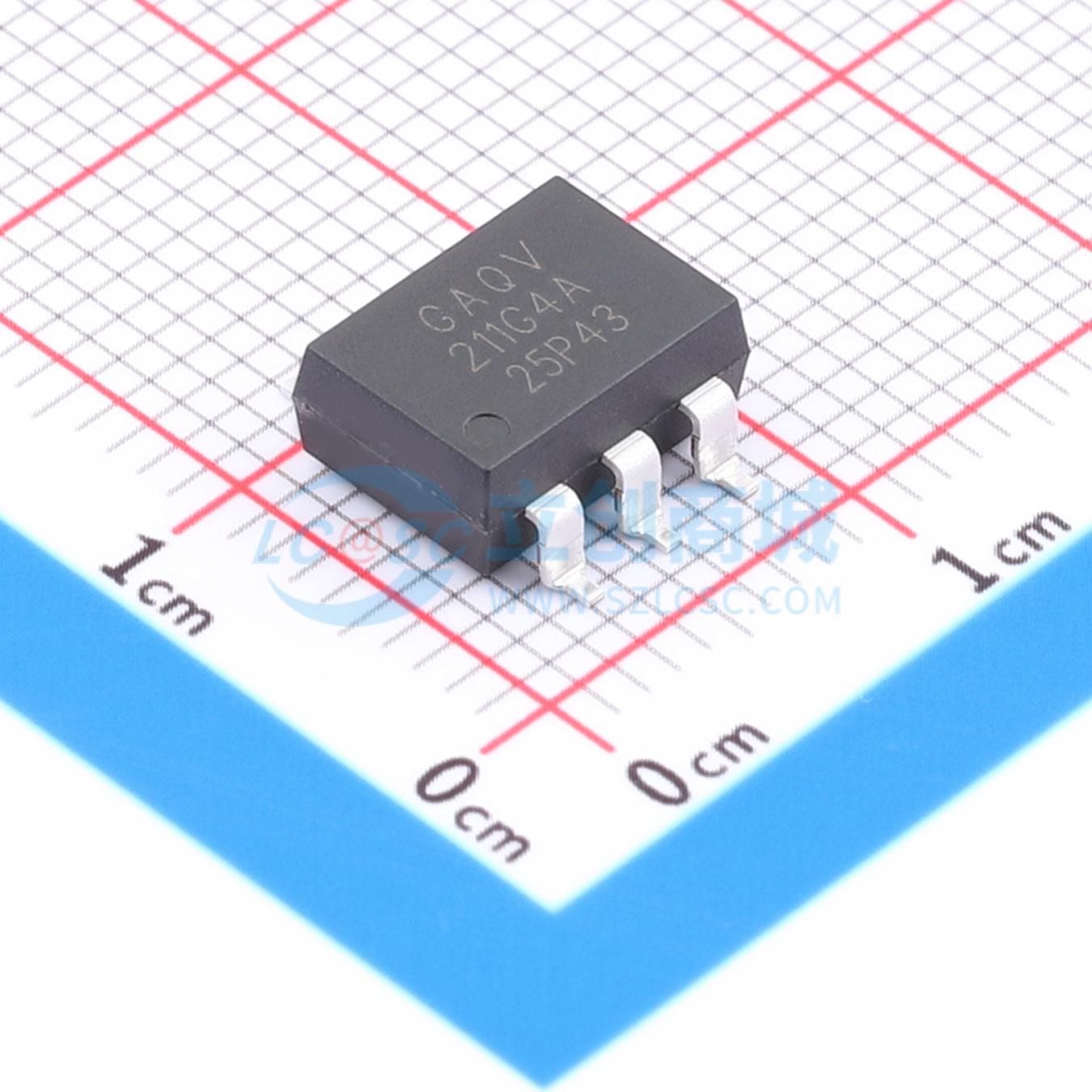 Relay bán dẫn MOS GAQV211G4AEH SUPSiC SMD-6P 40V - Techcore Việt Nam