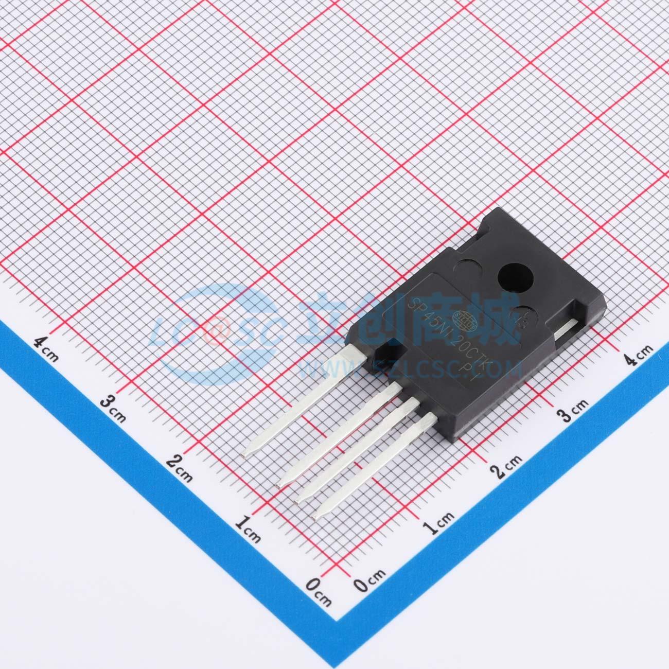 MOSFET SiC SP45N120CTK Siliup TO-247-4L 60A - Techcore Việt Nam