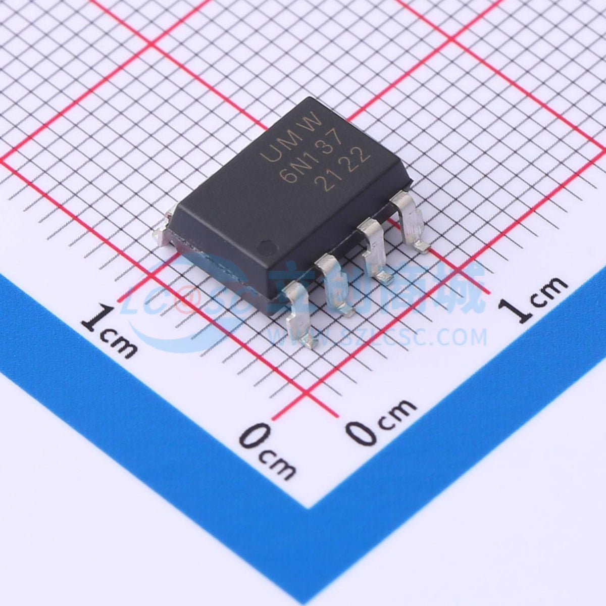 Optocoupler logic 6N137S UMW SOP-8 - Techcore Việt Nam