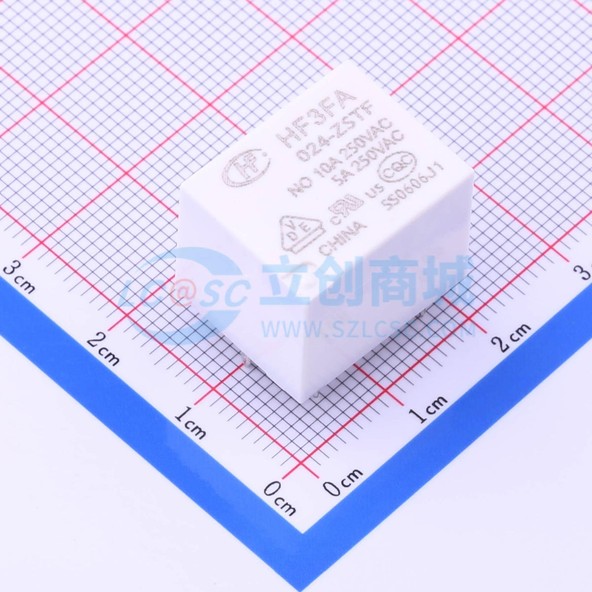 Rơ-le điện tử HF3FA/024-ZSTF HF 24V THT,19x15.2mm - Techcore Việt Nam