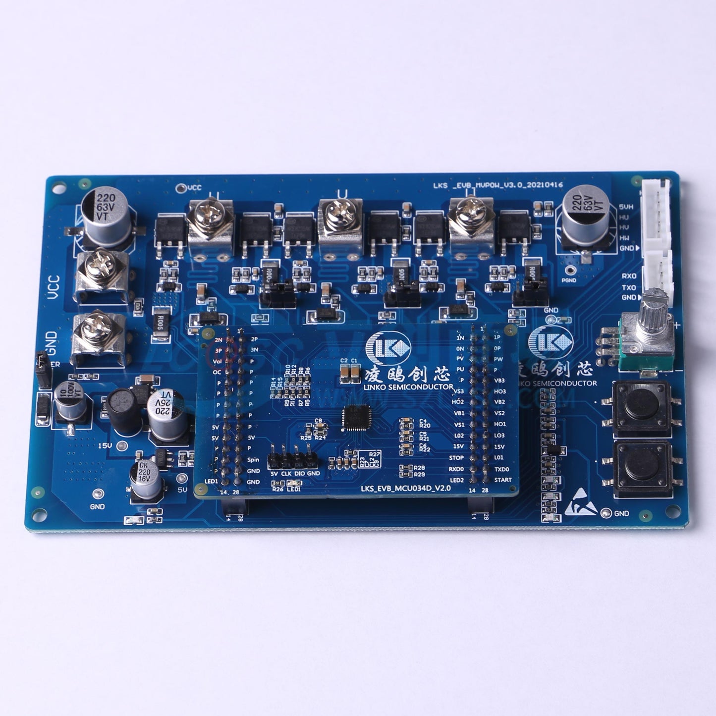 Bo mạch phát triển LKS32MC034DF6Q8-k LINKOSEMI - Techcore Việt Nam
