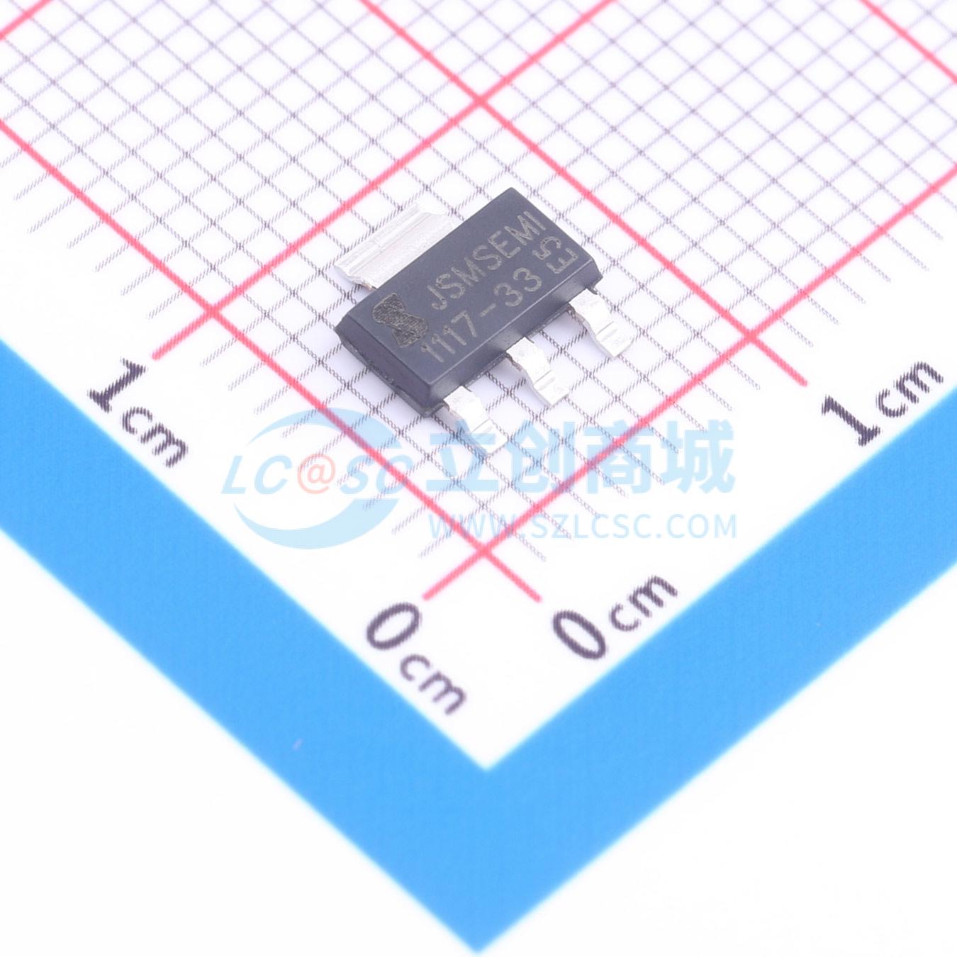 IC ổn áp tuyến tính LDO AMS1117-3.3V JSMSEMI SOT-223 - Techcore Việt Nam