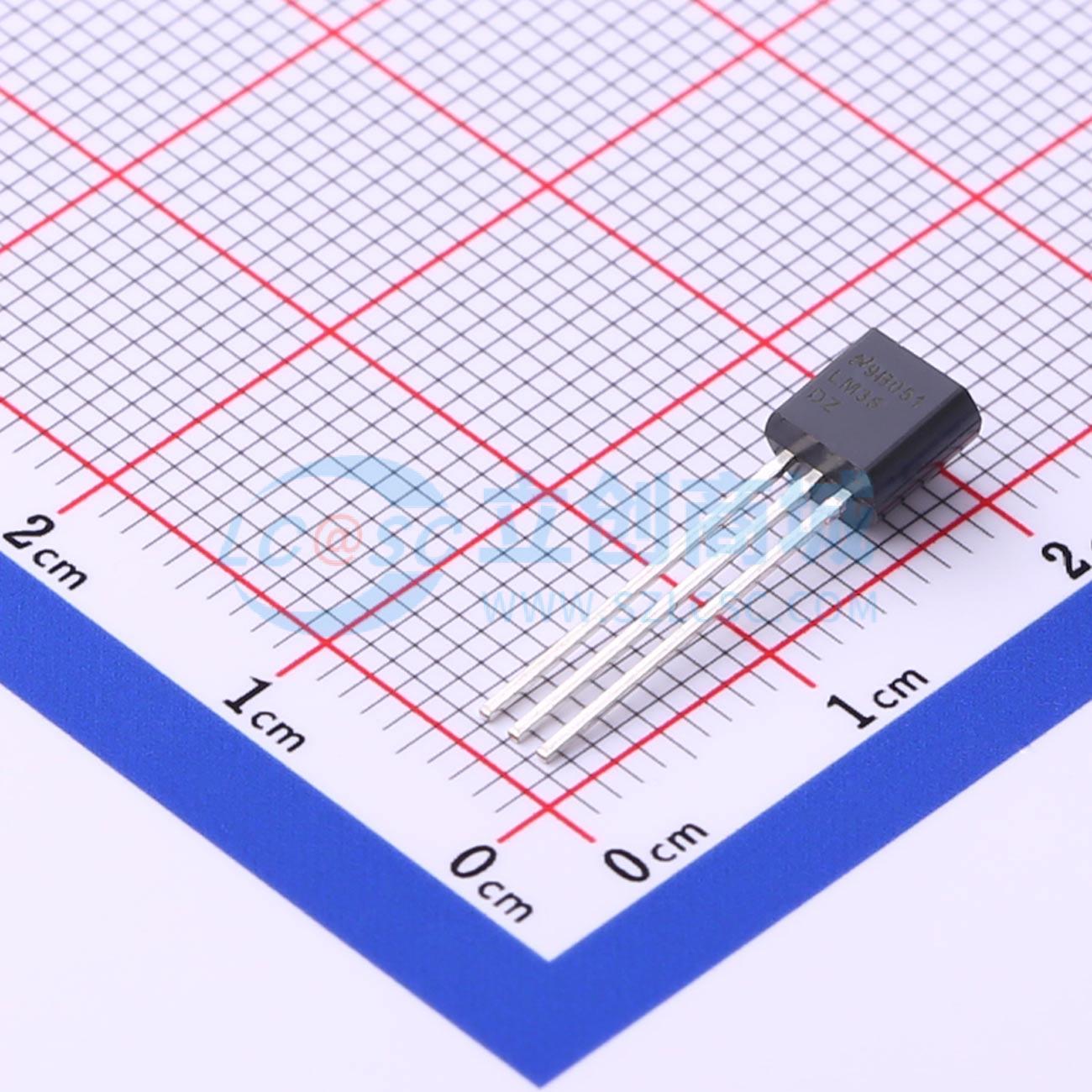 Cảm biến nhiệt độ LM35DZ/NOPB TI TO-92 0°C~+100°C 4V~30V - Techcore Việt Nam
