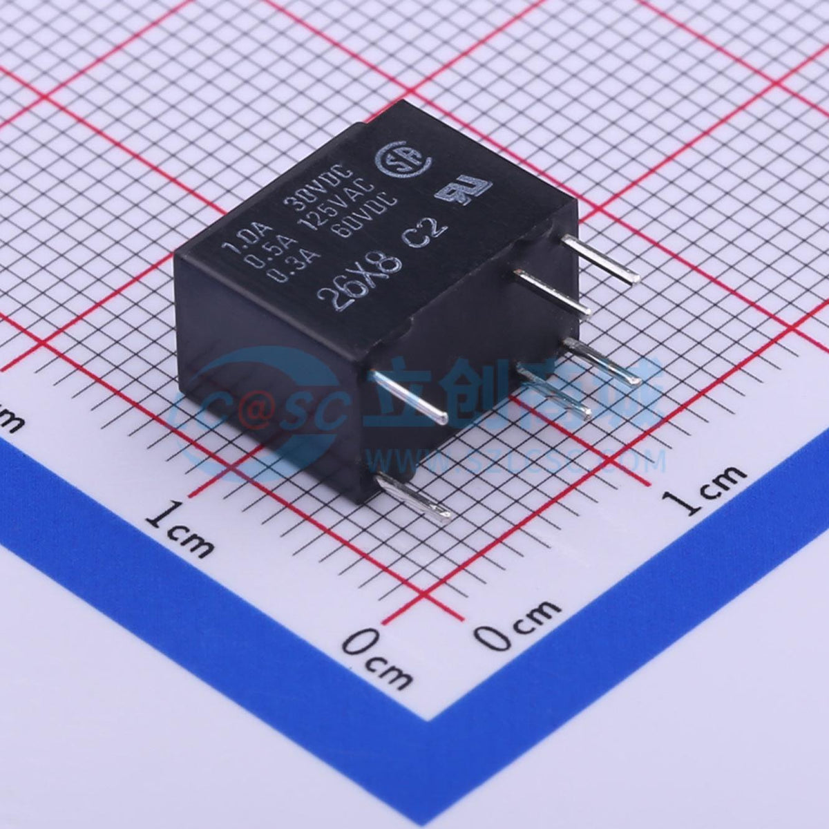 Rơ-le điện tử G5V-1 DC3 OMRON 3V DIP,12.5x7.5mm - Techcore Việt Nam