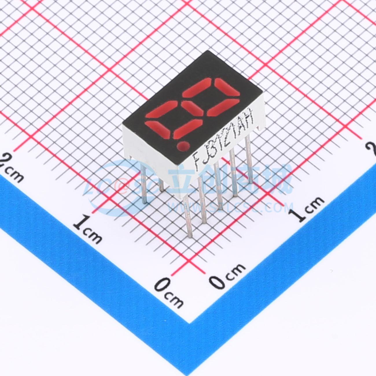 LED 7 đoạn FJ3121AH red Cathode chung - Techcore Việt Nam