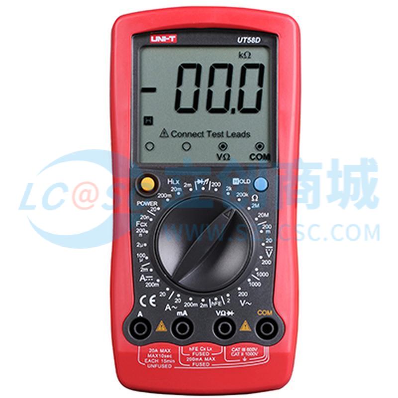 Đồng hồ vạn năng UT58D UNI-T Kiểm tra diode Dùng Cho Đo Kiểm Điện Tử - Techcore Việt Nam