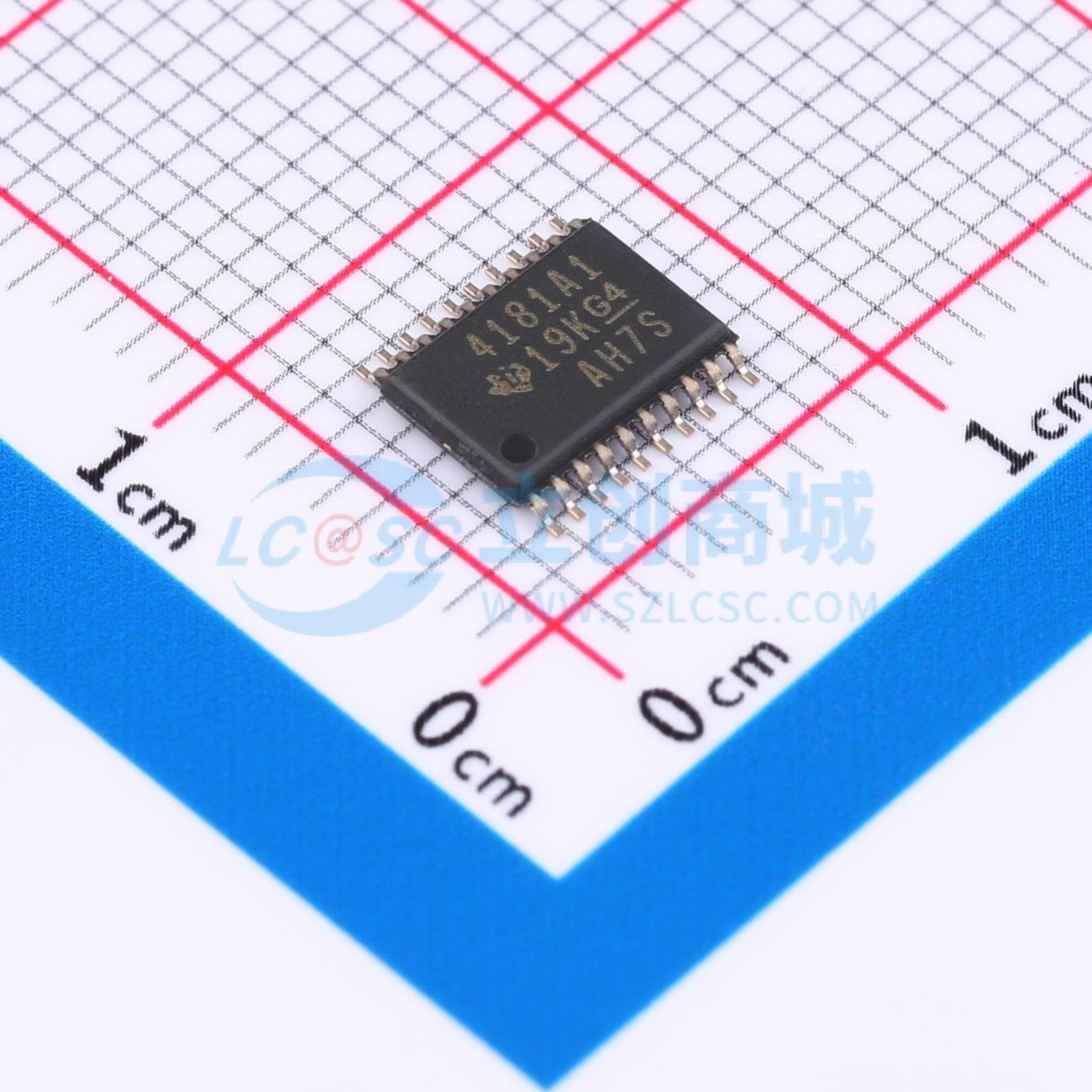 IC Khuếch Đại Cảm Biến Dòng INA4181A1IPWR Texas Instruments TSSOP-20 4 kênh 26 V 350 kHz - Techcore Việt Nam