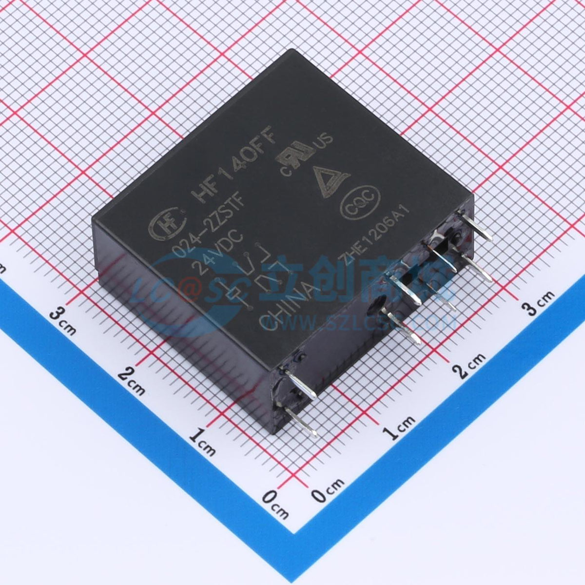 Rơ-le điện tử HF140FF/024-2ZSTF HF 24V DIP,29x13mm - Techcore Việt Nam