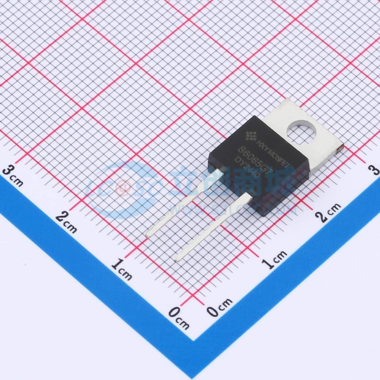Diode SiC HSTPSC6H065D 23A TO-220H-2L 1.5V@6A - Techcore Việt Nam