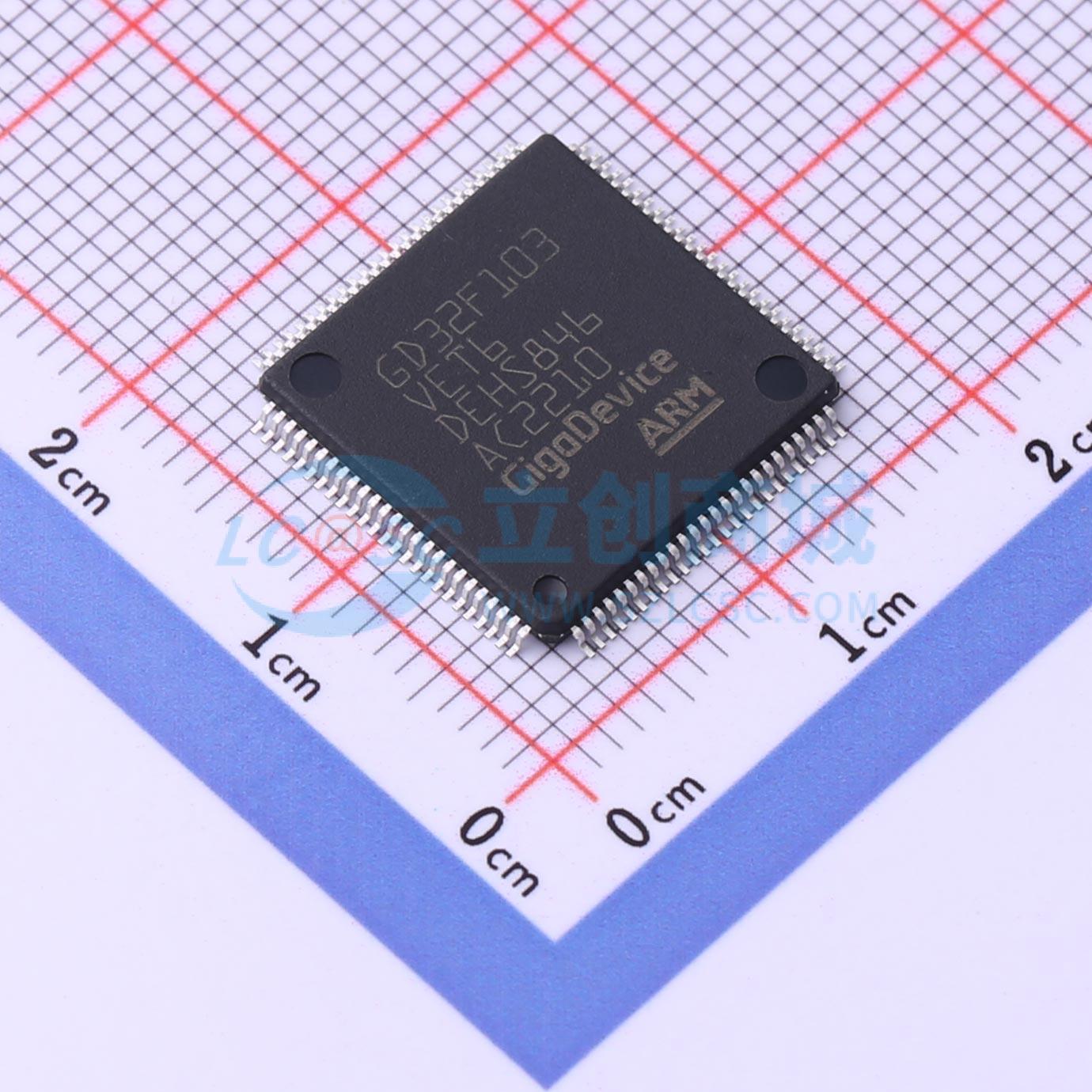 Vi điều khiển MCU GD32F103VET6 GigaDevice LQFP-100(14x14) - Techcore Việt Nam