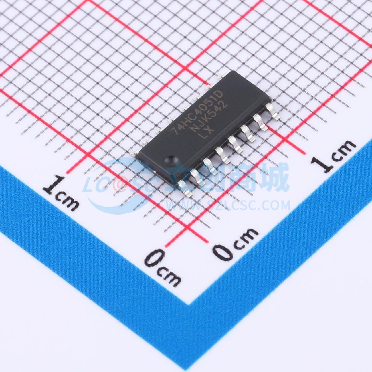 Linh kiện điện tử 74HC4051D(LX) LX SOP-16 - Techcore Việt Nam