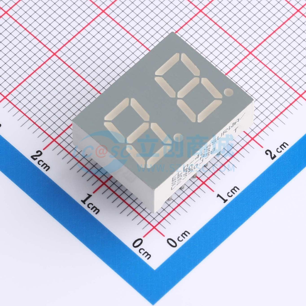 LED 7 đoạn D425SURWA/S530-A3 EVERLIGHT DIP-10 Cathode chung - Techcore Việt Nam
