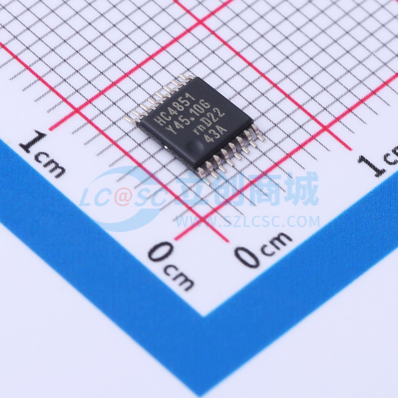 Linh kiện điện tử 74HC4851PW,118 Nexperia TSSOP-16 - Techcore Việt Nam