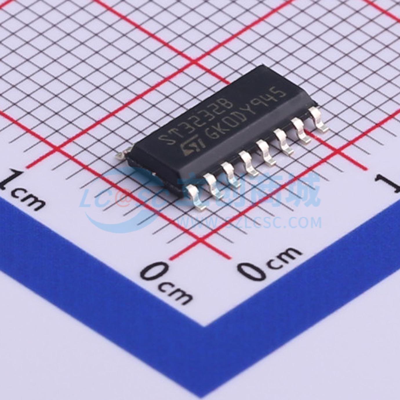 IC giao tiếp RS-232 ST3232BDR STMicroelectronics SO-16 - Techcore Việt Nam