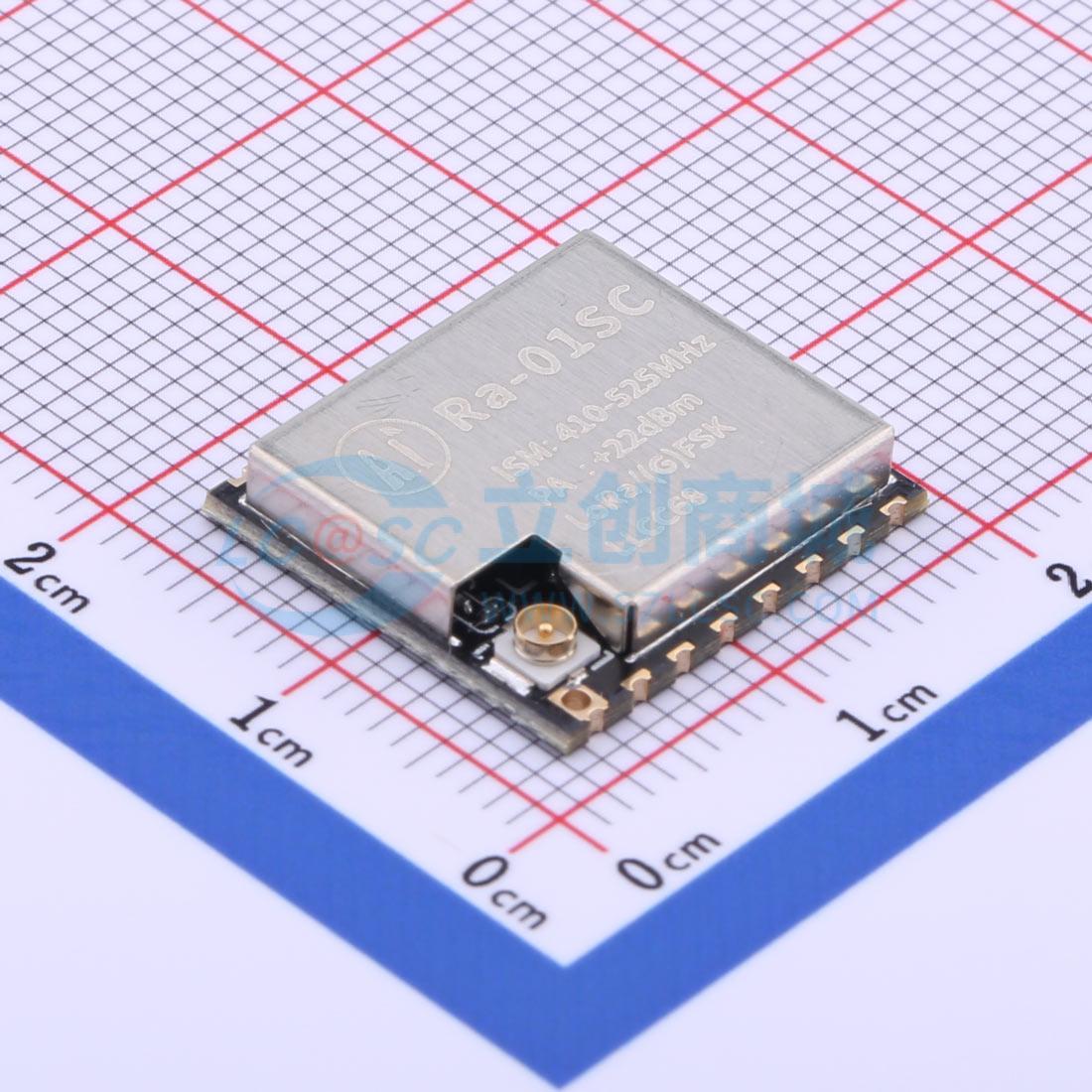 Module LoRa Ra-01SC-I Ai-Thinker SMD 17x16mm LoRa, OOK, MSK, GFSK, FSK, GMSK - Techcore Việt Nam