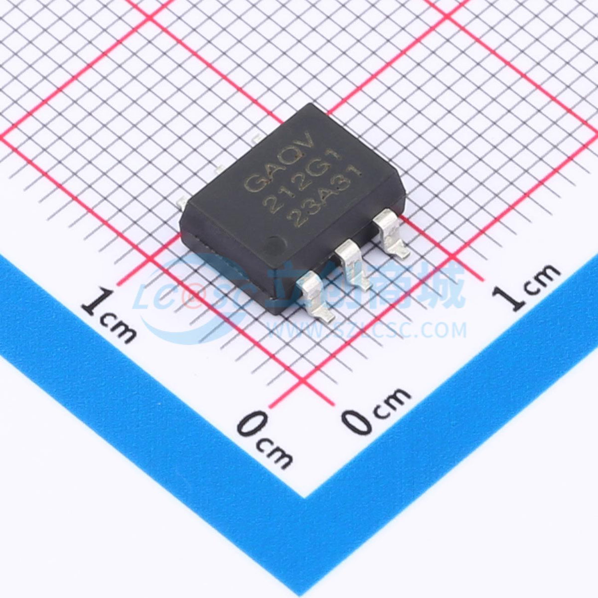 Relay bán dẫn MOS GAQV212G1EH SUPSiC SMD-6P 60V - Techcore Việt Nam
