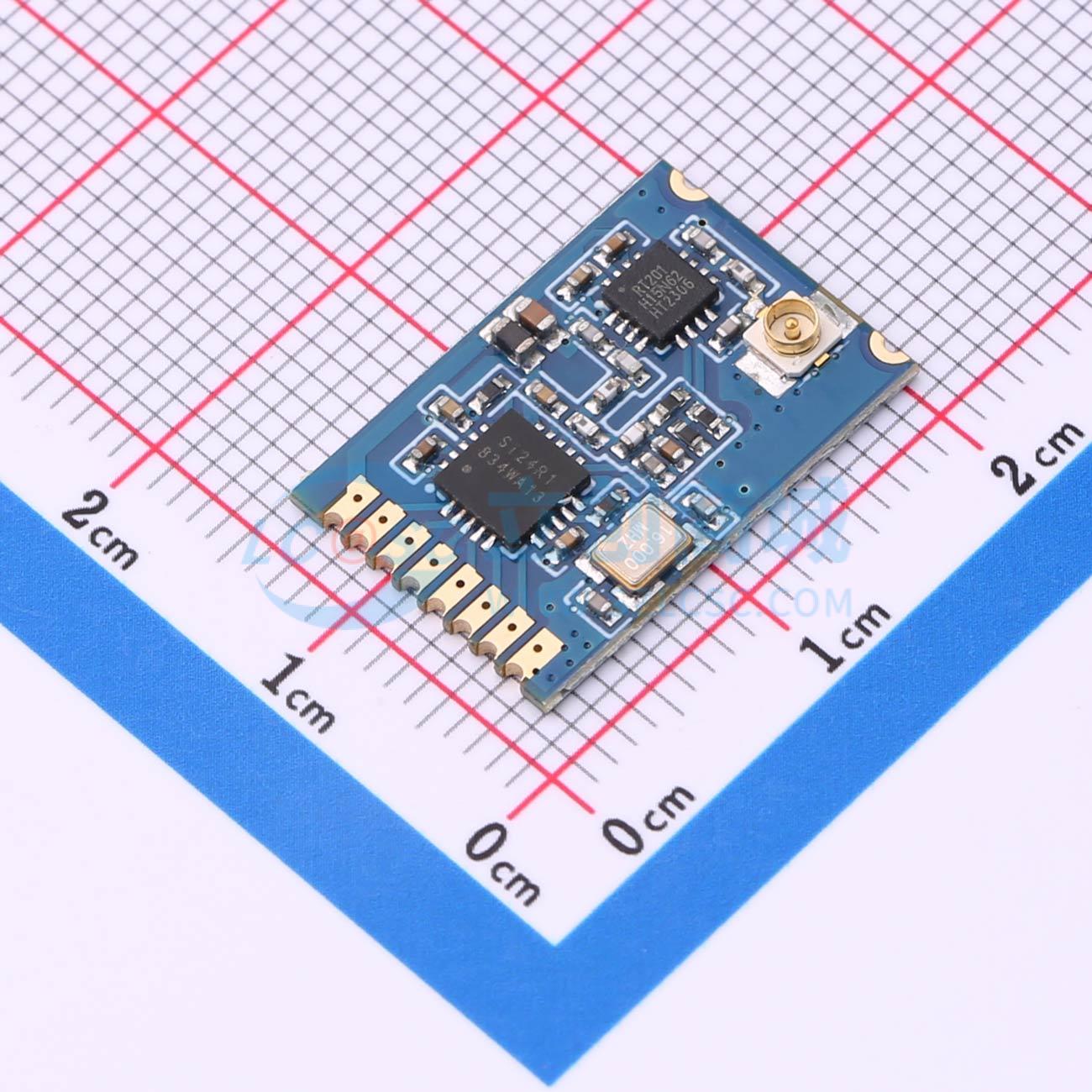 Module RF SI24R1PATR2.4S Silicontra SMD 19x13mm 2.4GHz - Techcore Việt Nam