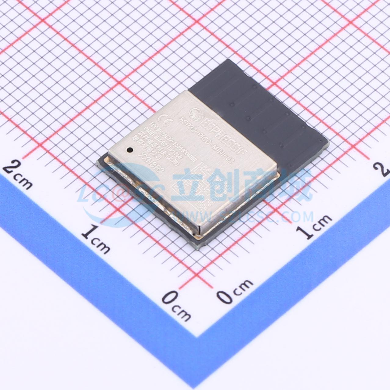 Module WiFi ESP32-PICO-MINI-02-N8R2 ESPRESSIF SMD-53P 16.6x13.2mm 2.4GHz - Techcore Việt Nam