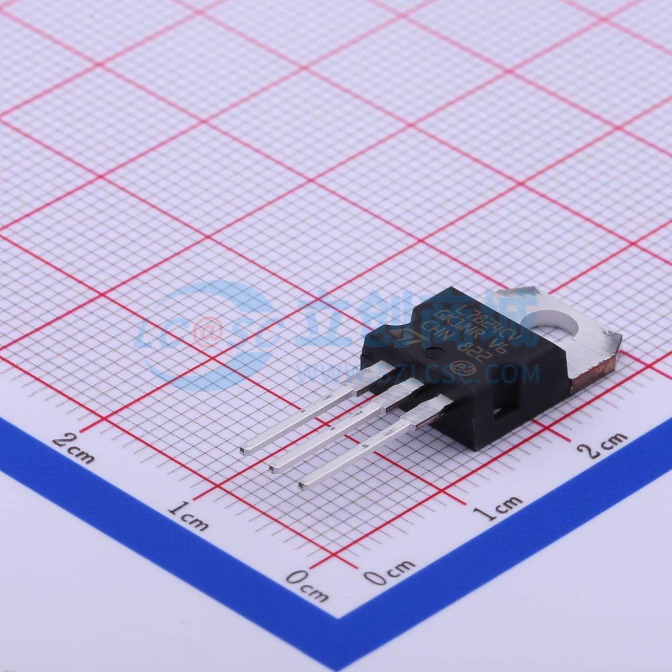 IC ổn áp tuyến tính LDO L7824CV-DG STMicroelectronics TO-220 - Techcore Việt Nam