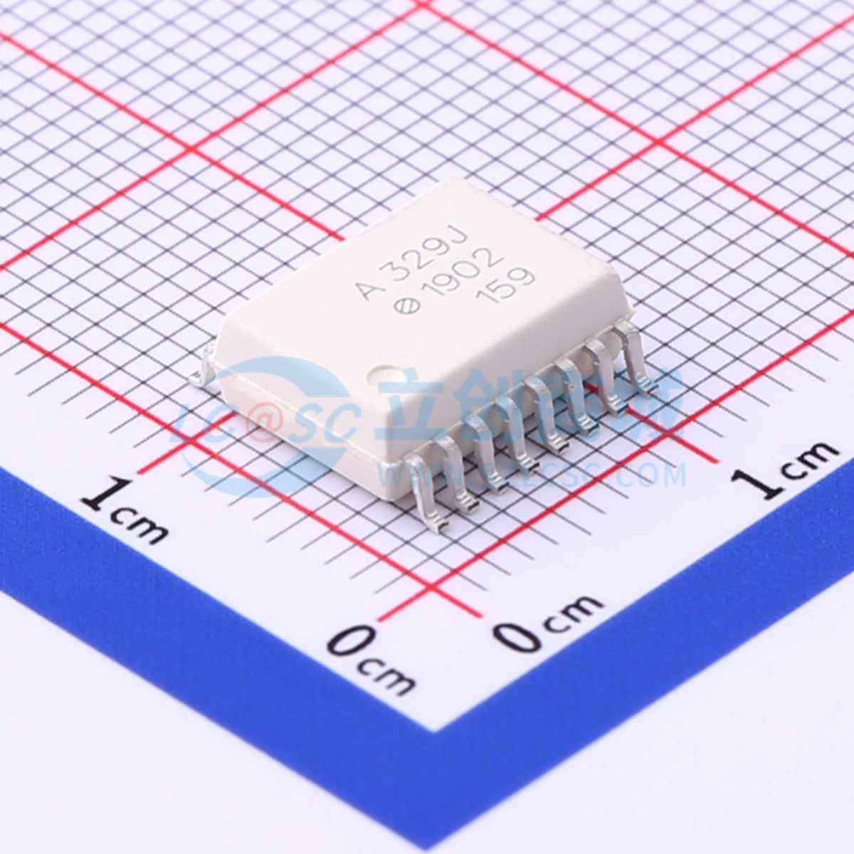 Optocoupler transistor QCPL-329J-500E Broadcom - Techcore Việt Nam
