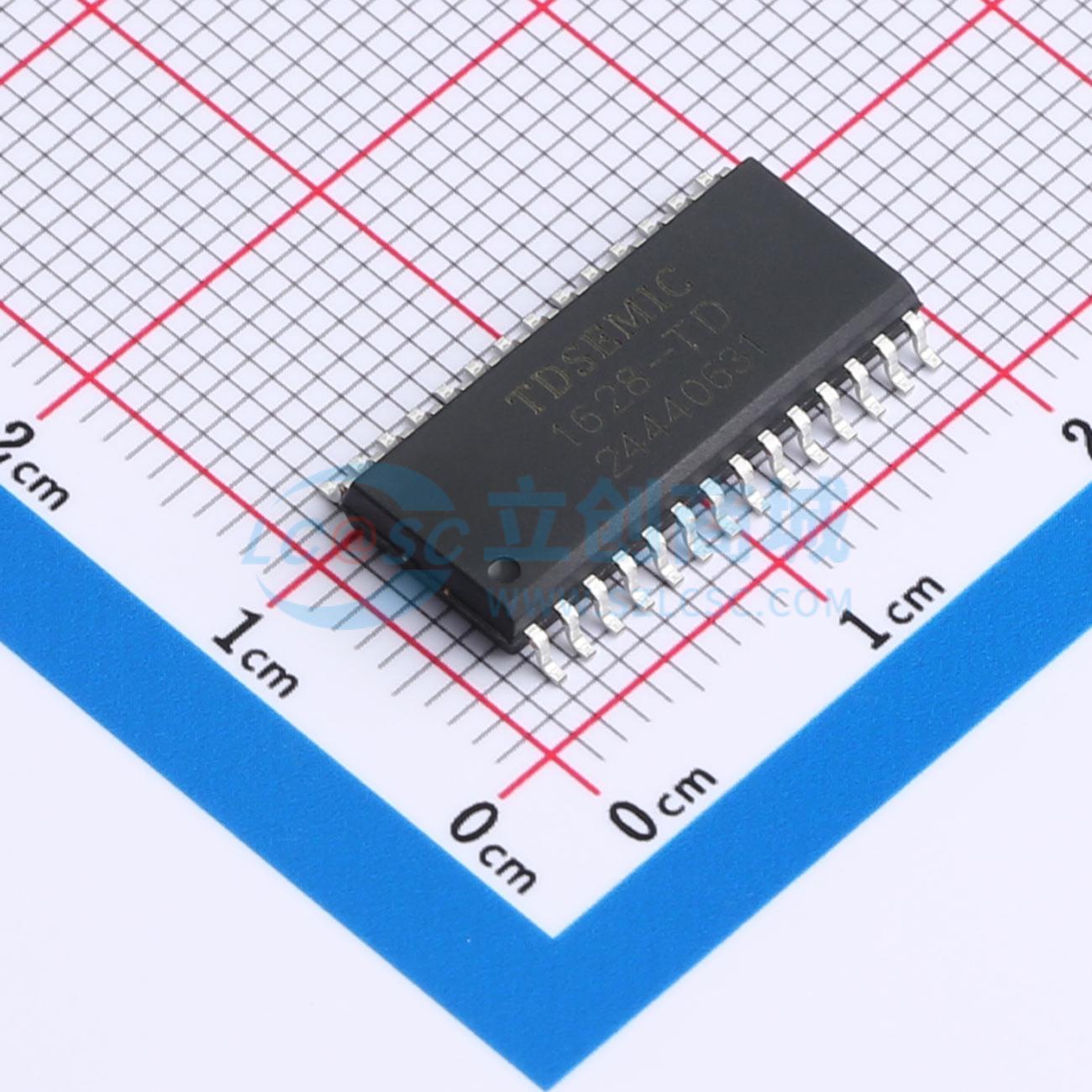 IC điều khiển LED HTM1628-TD TDSEMIC SOP-28 1V - Techcore Việt Nam