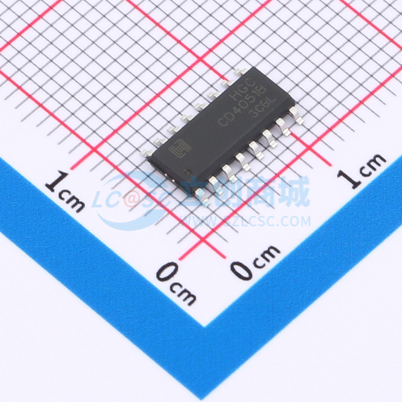 Linh kiện điện tử CD4051BDRG HGC SOP-16 - Techcore Việt Nam