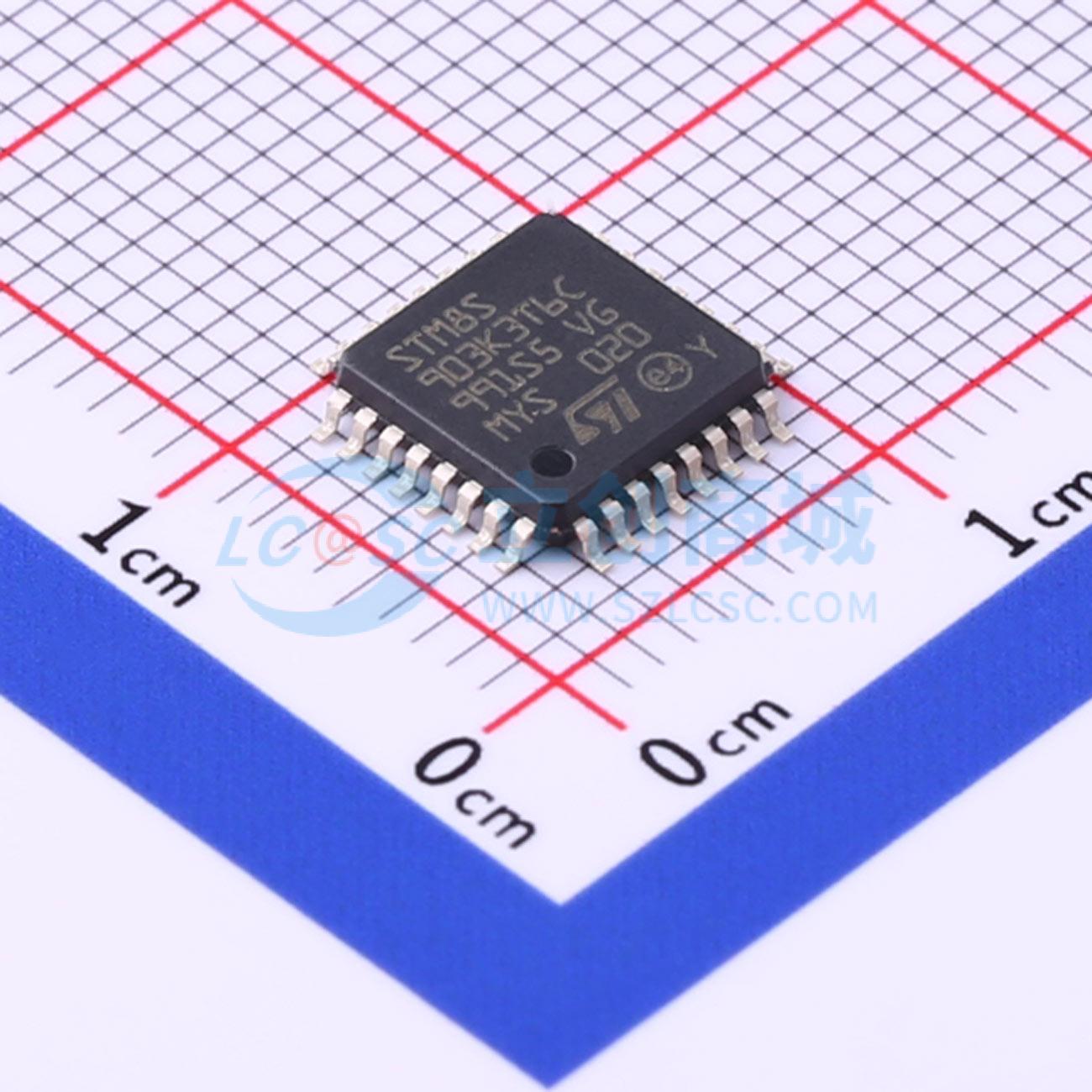 Vi điều khiển MCU STM8S903K3T6CTR STMicroelectronics LQFP-32(7x7) - Techcore Việt Nam