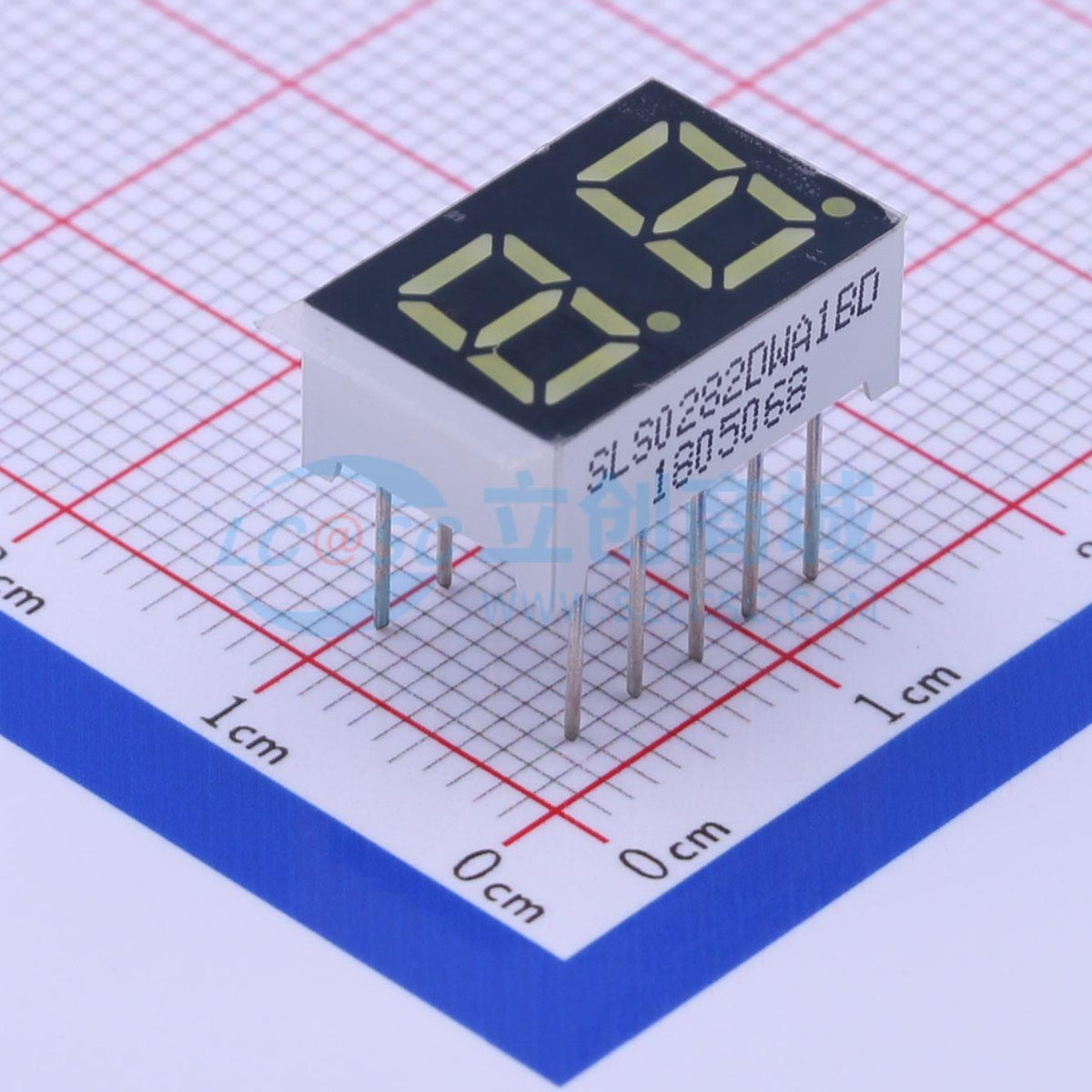 LED 7 đoạn SLS0282DWA1BD SUNLIGHT Anode chung - Techcore Việt Nam
