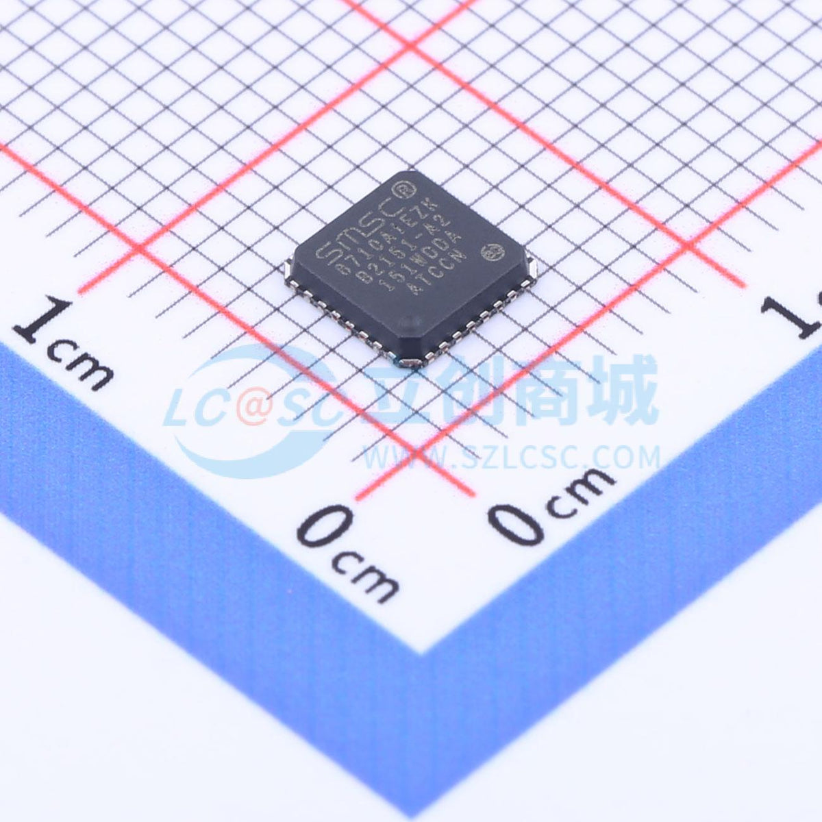 IC giao tiếp LAN8710AI-EZK-TR MICROCHIP QFN-32-EP(5x5) - Techcore Việt Nam