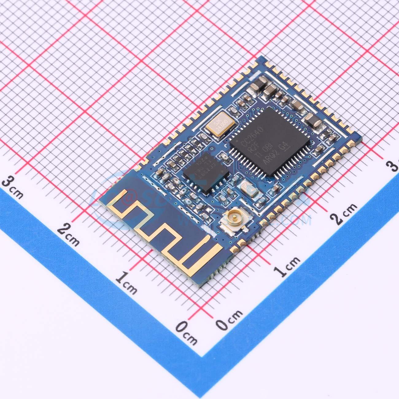 Module Bluetooth CC2640R2PATR2.4 Silicontra SMD 28.7x17.5mm Bluetooth 4.2 - Techcore Việt Nam