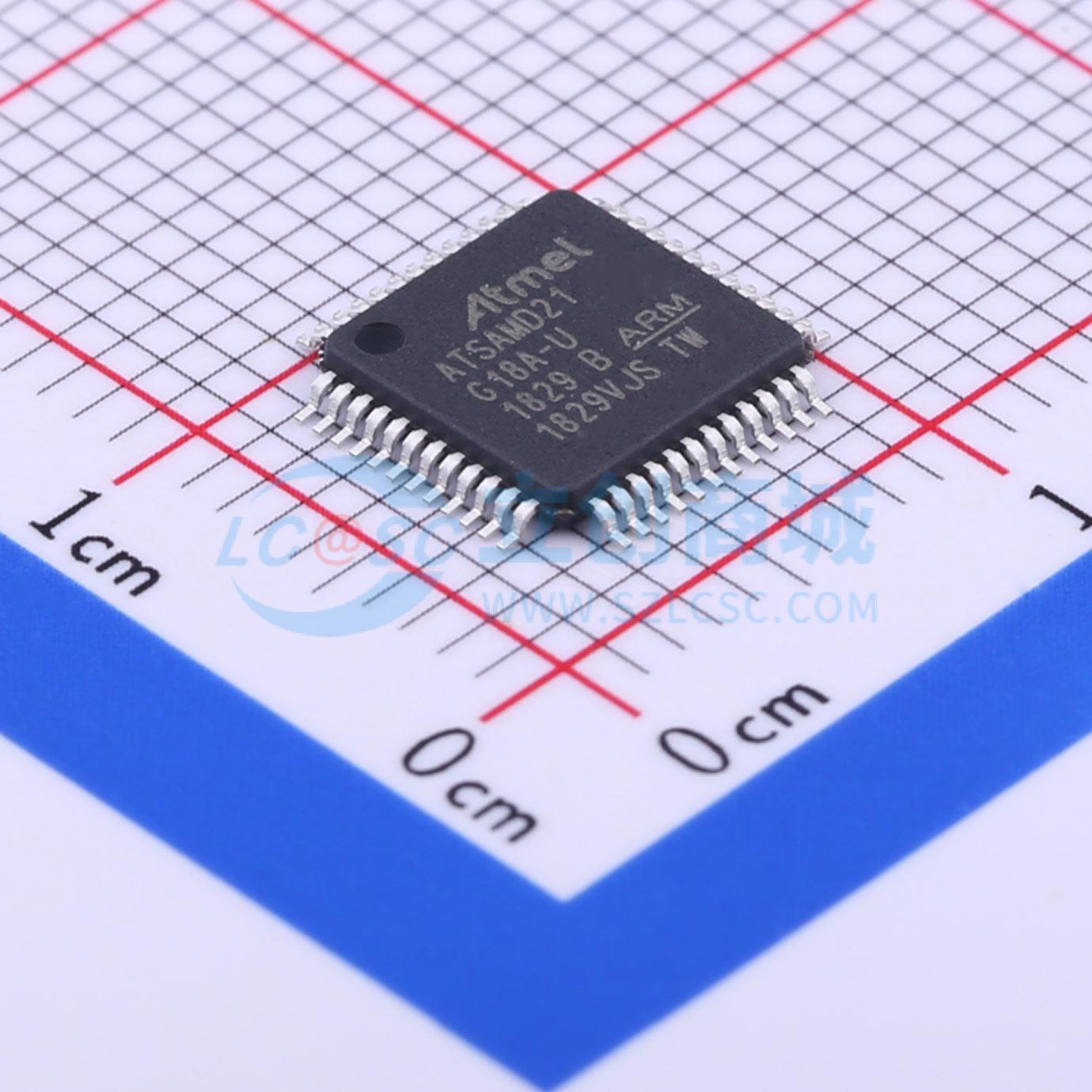 Comparator ATSAMD21G18A-AU MICROCHIP TQFP-48(7x7) - Techcore Việt Nam