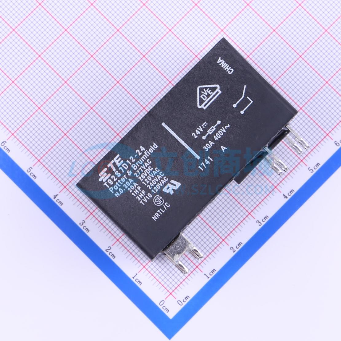 Rơ-le điện tử 1-1393212-0 TE Connectivity 24V SIP,2.06x1.36mm - Techcore Việt Nam