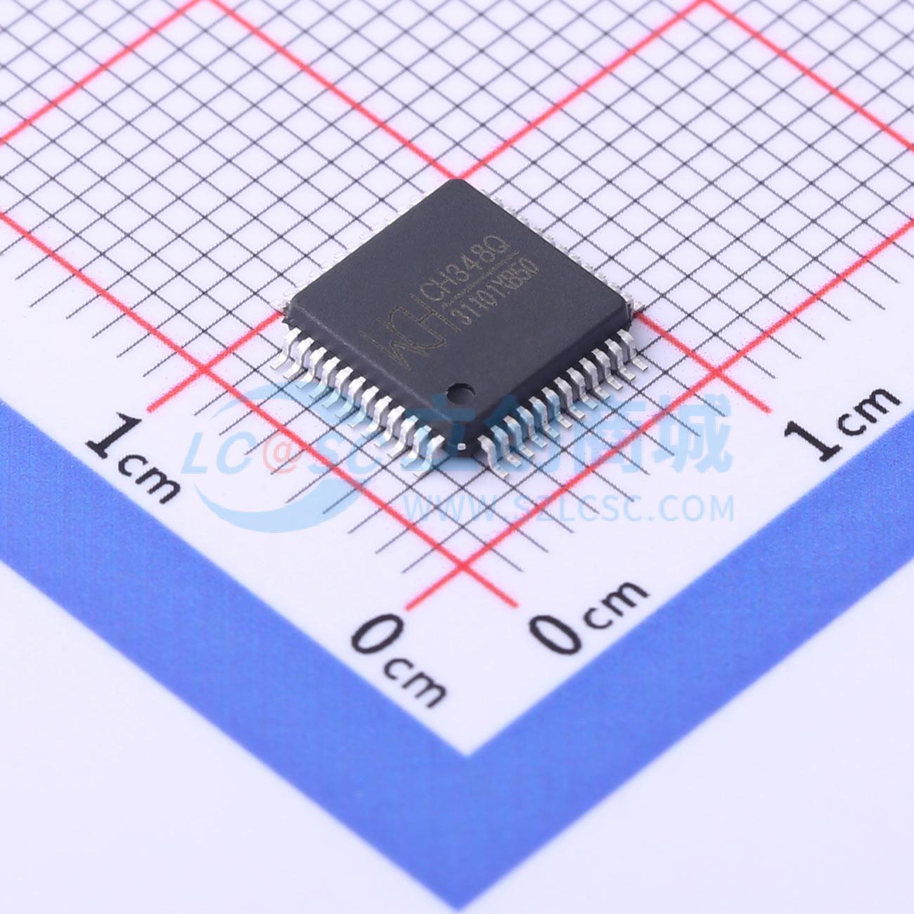 Vi điều khiển MCU CH348Q WCH LQFP-48(7x7) - Techcore Việt Nam