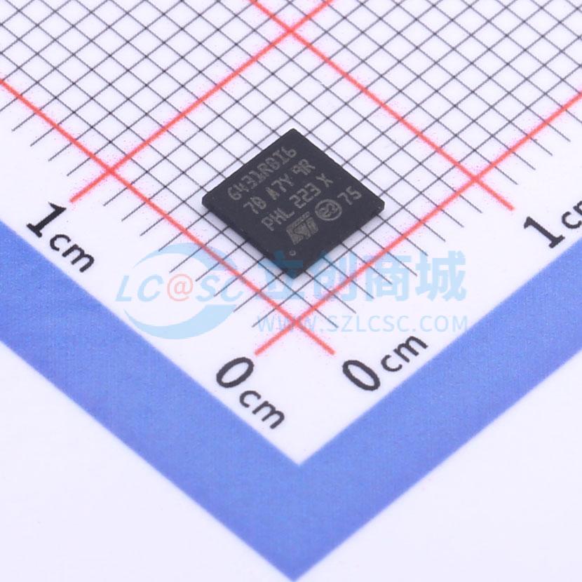 IC quản lý nguồn STM32G431RBI6 STMicroelectronics UFBGA-64 - Techcore Việt Nam