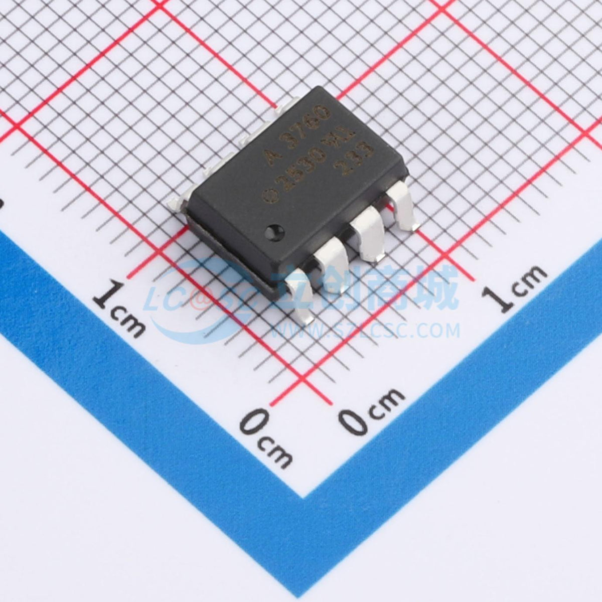 Optocoupler logic HCPL-3760-500E Broadcom DIP-8 - Techcore Việt Nam