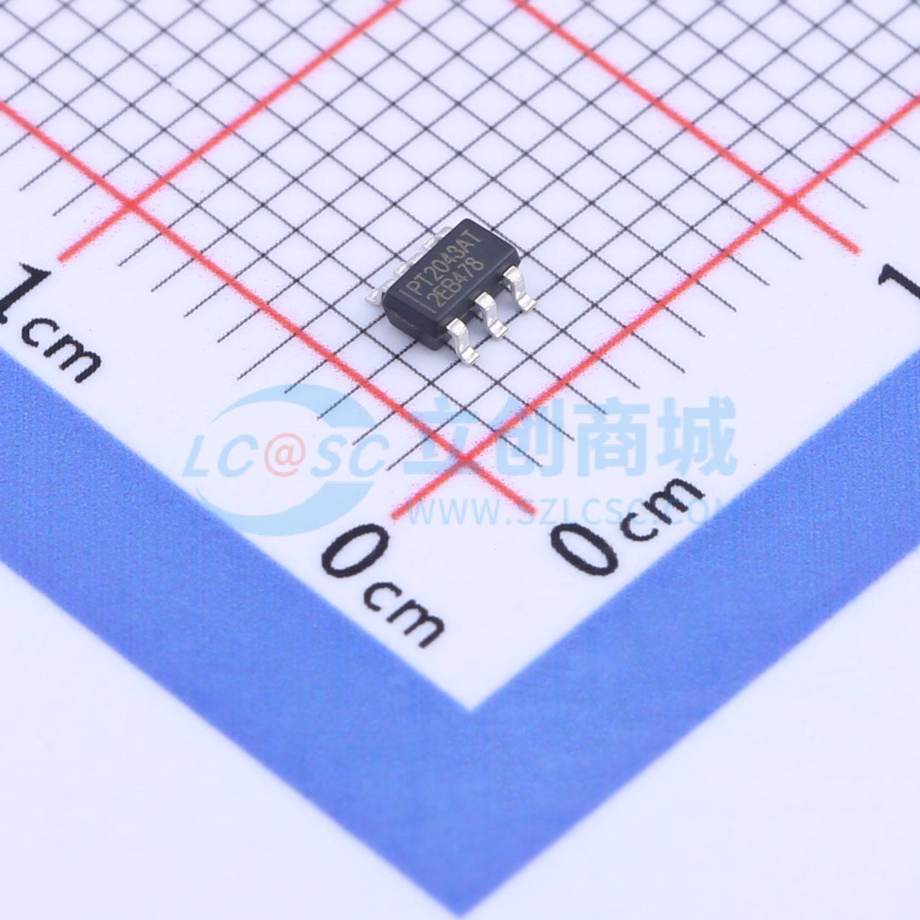 IC cảm ứng chạm PT2043AT6 PinTENG SOT-23-6 2.4V~5.5V - Techcore Việt Nam