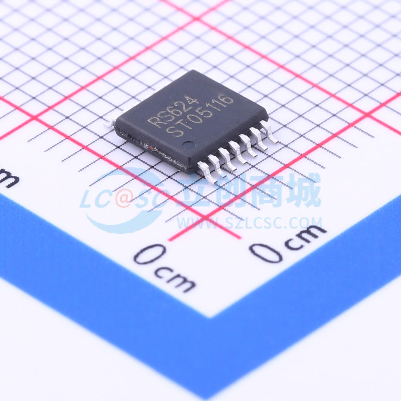 IC Khuếch Đại Thuật Toán RS624XQ RUNIC TSSOP-14 4 kênh Rail-to-Rail 7 MHz - Techcore Việt Nam