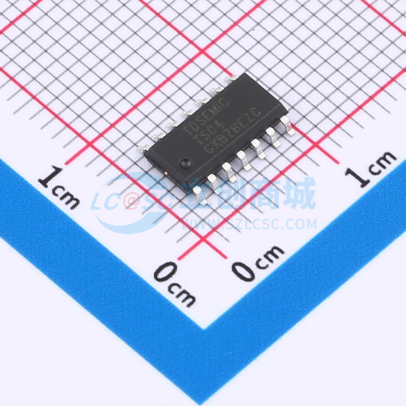 IC cảm ứng chạm TS04-TD TDSEMIC SOP-14 Dùng cho thiết bị điện tử - Techcore Việt Nam