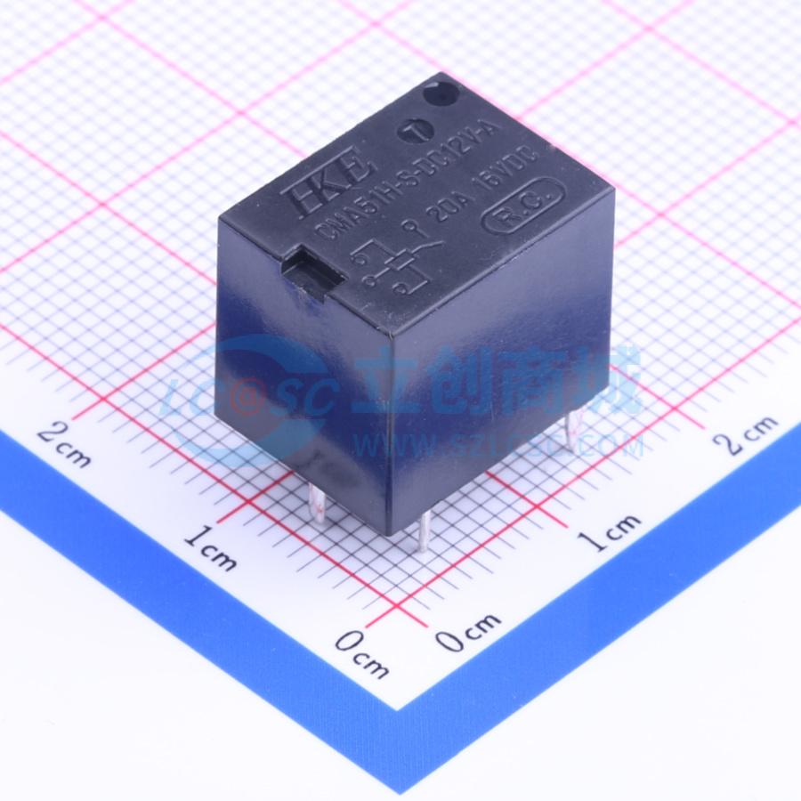 Rơ-le ô tô CMA51H-S-DC12V-A HKE 12V THT,15.6x12.2mm - Techcore Việt Nam