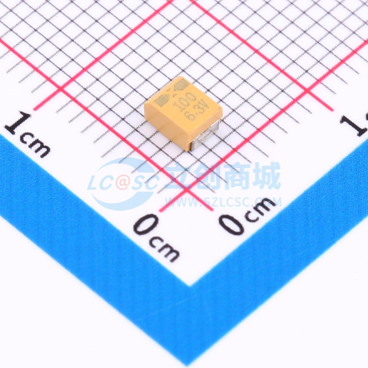 Linh kiện điện tử CA45-B-6.3V-100uF-K XY CASE-B-3528-19(mm) - Techcore Việt Nam