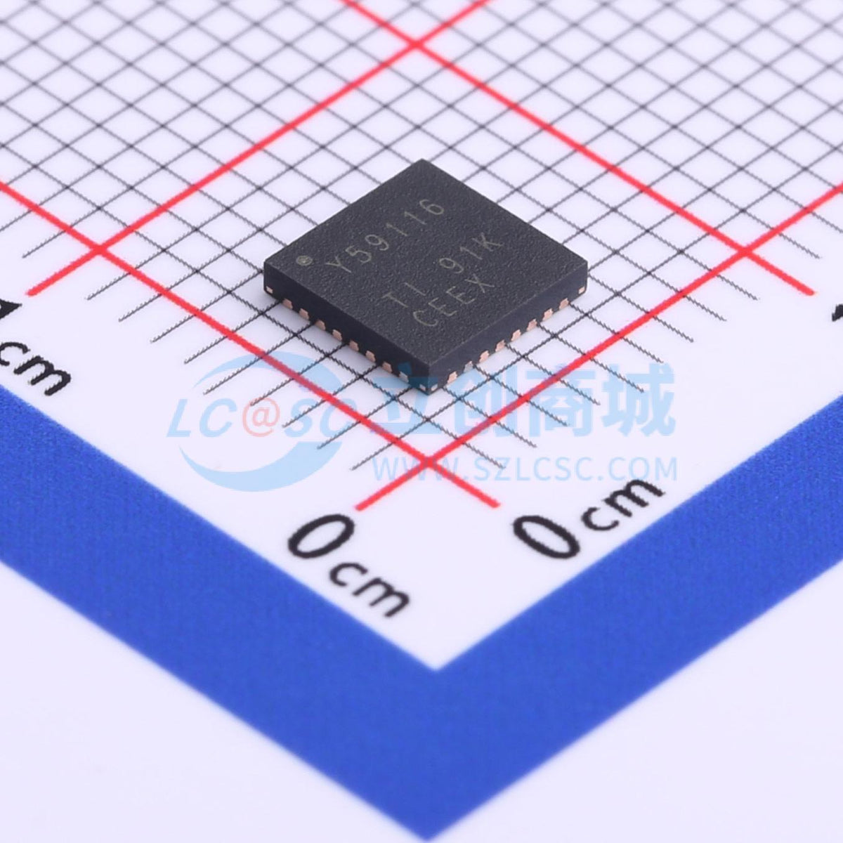 IC điều khiển LED TLC59116IRHBR TI VQFN-32-EP(5x5) 1V - Techcore Việt Nam