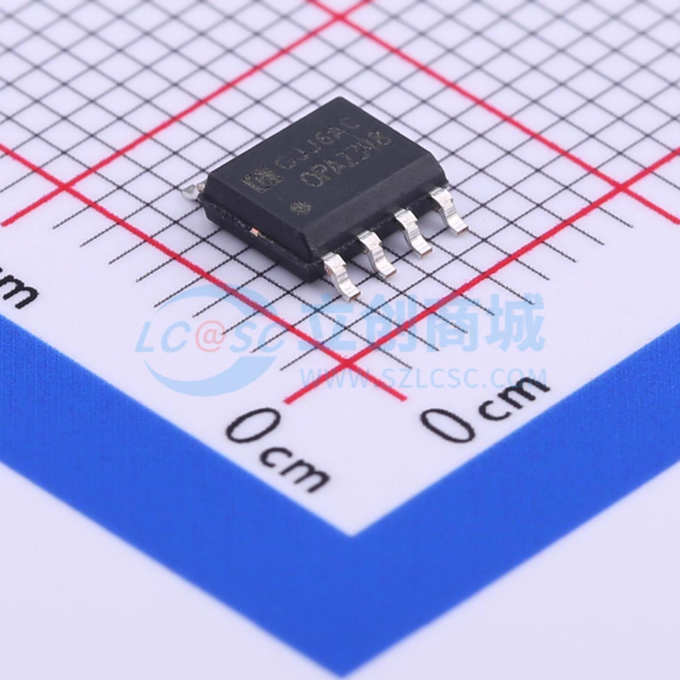 IC Khuếch Đại Thuật Toán OPA2348M/TR HGSEMI SOP-8 2 kênh Rail-to-Rail 2.1–5.5 V 1 MHz - Techcore Việt Nam
