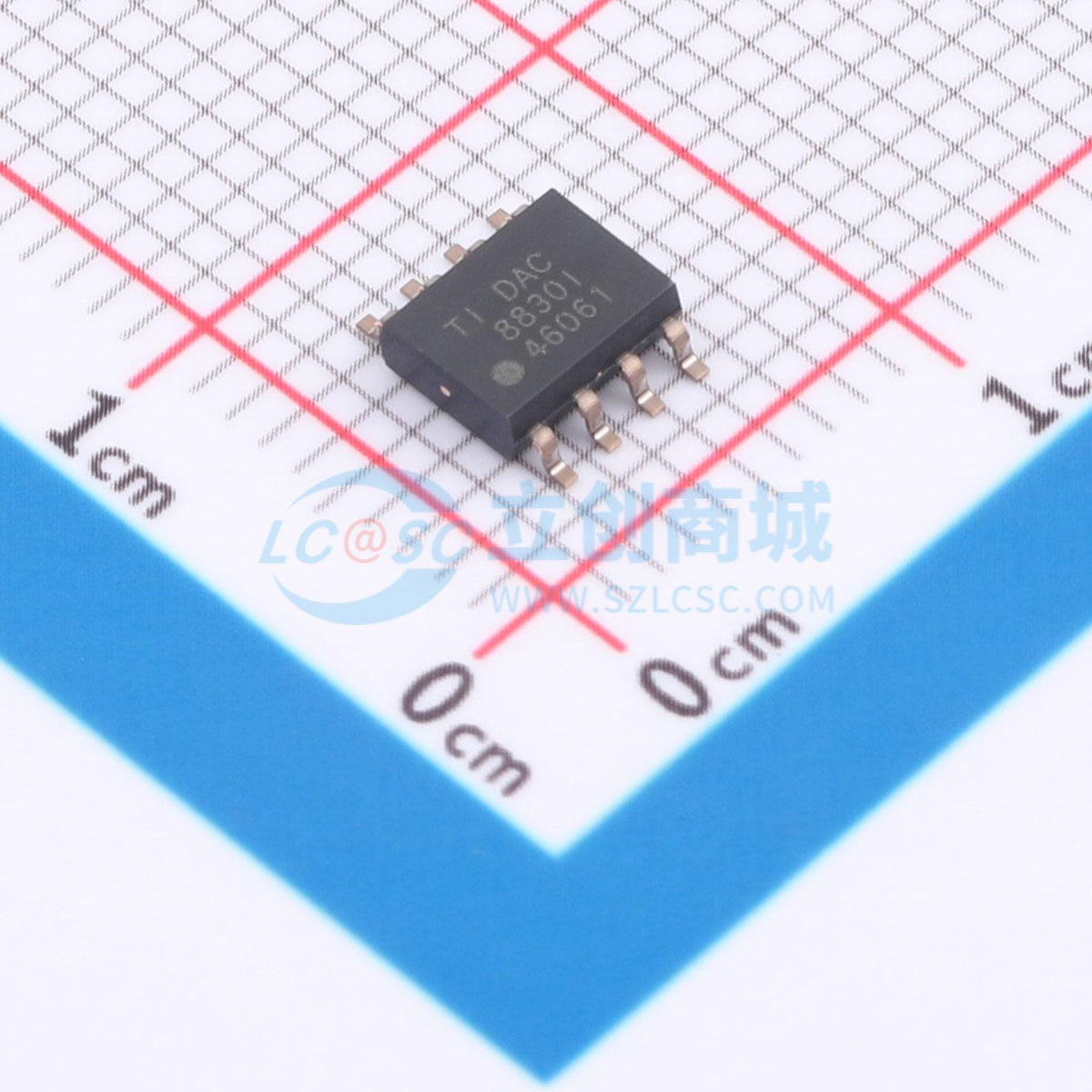 IC DAC DAC8830ICD SO-8 - Techcore Việt Nam