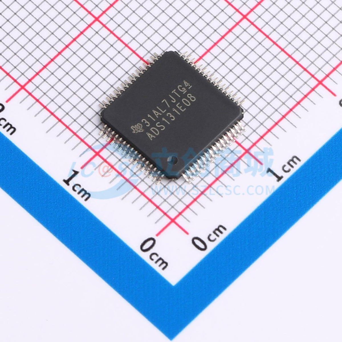 IC ADC ADS131E08IPAGR TQFP-64(10x10) - Techcore Việt Nam