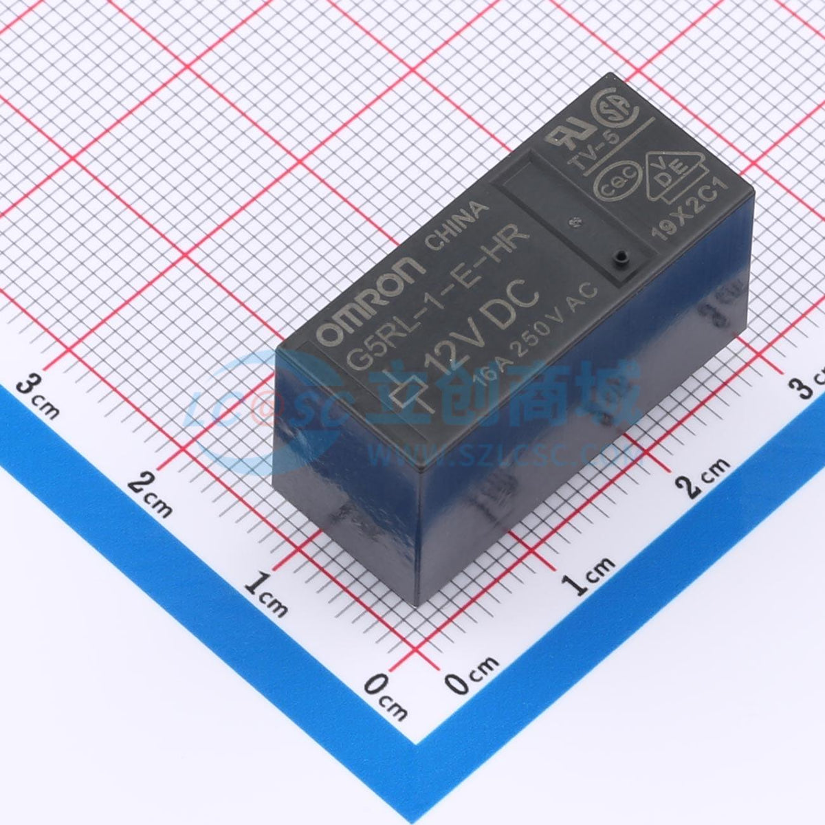 Rơ-le điện tử G5RL-1-E-HR DC12 OMRON 12V THT - Techcore Việt Nam