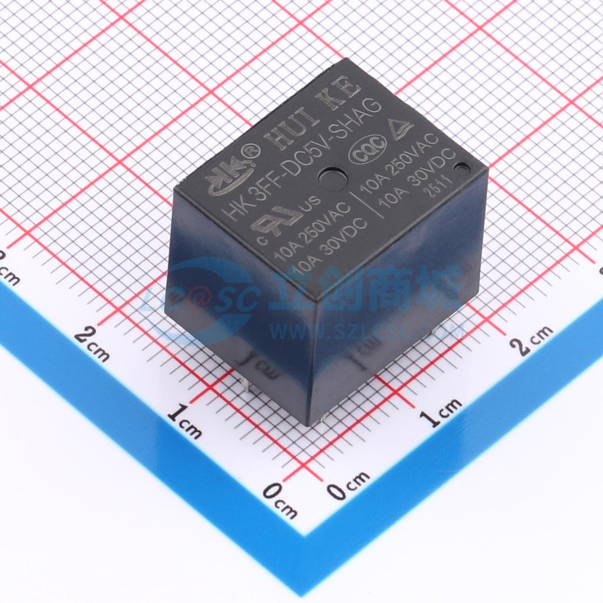 Rơ-le điện tử HK3FF-DC5V-SHAG HUIKE 5V THT - Techcore Việt Nam