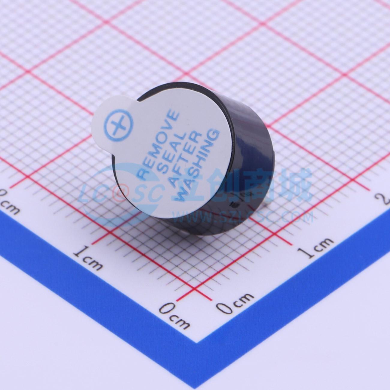 Còi buzzer SUN-12075-5VPA7.6 S&S Xuyên lỗ,D=12mm - Techcore Việt Nam